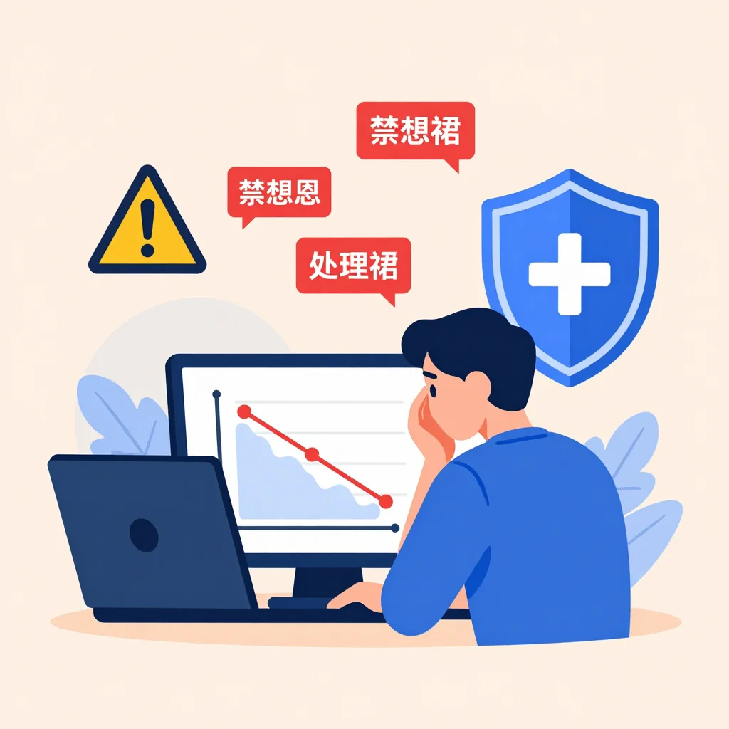 笔记无故被限流？好文帮教你精准定位违规词,避开平台雷区